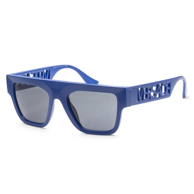 Shop Versace Men's 53mm Sunglasses In Blue