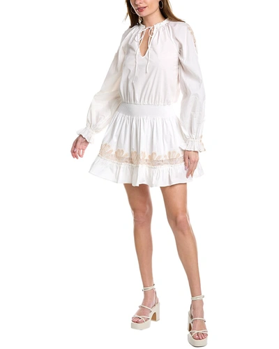 Shop Ramy Brook Raina Mini Dress In White