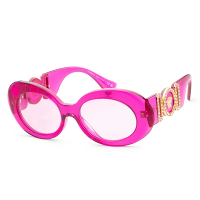 Shop Versace Women's 54mm Sunglasses In Pink