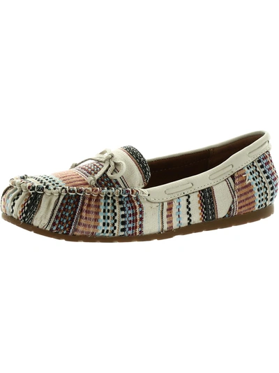Zodiac Elery Womens Slip On Comfort Moccasins In Multi