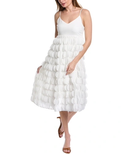 Shop Trina Turk Carolina Midi Dress In White