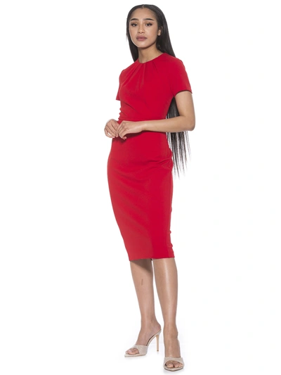Shop Alexia Admor Quinn Dress In Red