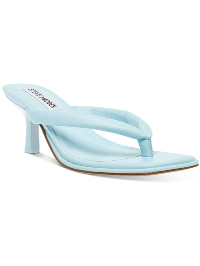 STEVE MADDEN WOMENS SYNTHETIC KITTEN HEEL KITTEN HEELS 