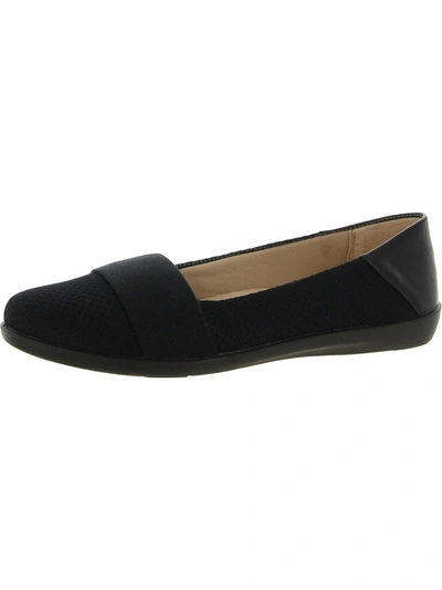 Shop Lifestride Womens Arch Support Slip On Loafers In Black