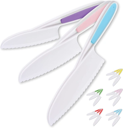 Shop Zulay Kitchen Perfect Starter Knife Set For Little Hands In The Kitchen (3-piece)