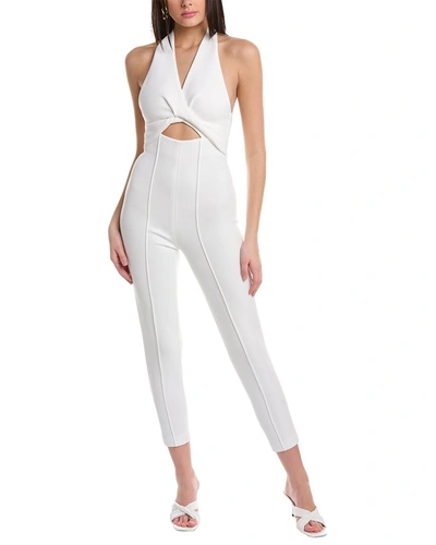 Shop Misha Collection Anactia Jumpsuit In White