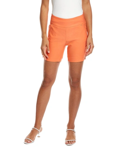 Shop Nanette Lepore Freedom Stretch Short In Orange