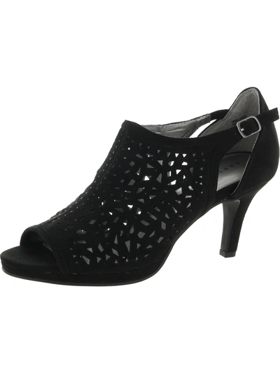Shop Karen Scott Blayne Womens Microsuede Embellished Heels In Multi