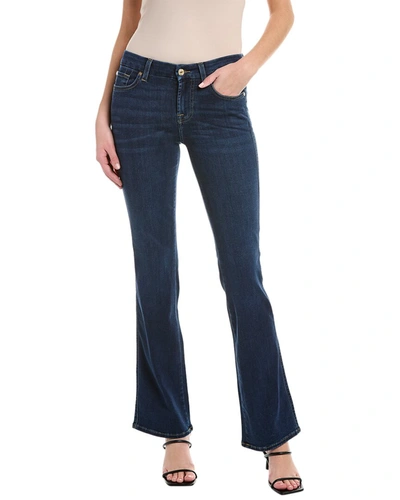 Shop 7 For All Mankind Kimmie Indigo Rinse Bootcut Jean In Blue