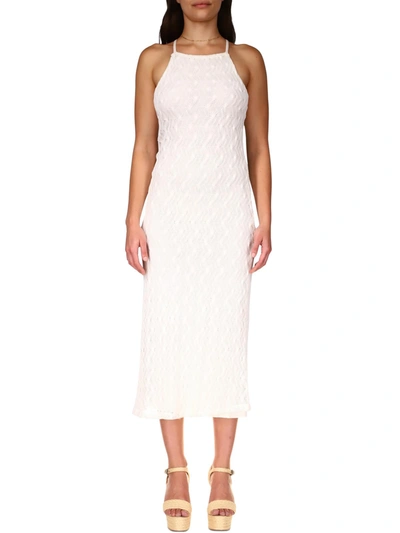 Shop Sanctuary Womens Crochet Halter Midi Dress In White
