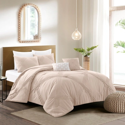 Grace Living Caitlynn Polyester Comforter Set With Pillow Shams