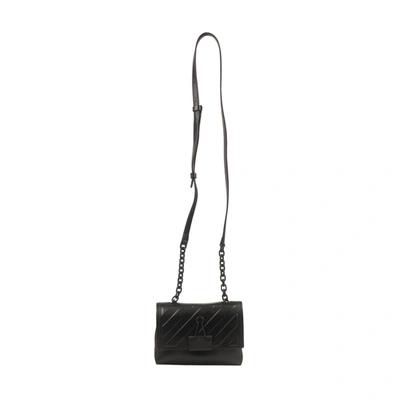 Shop Off-white Black Embossed Diag Small Bag