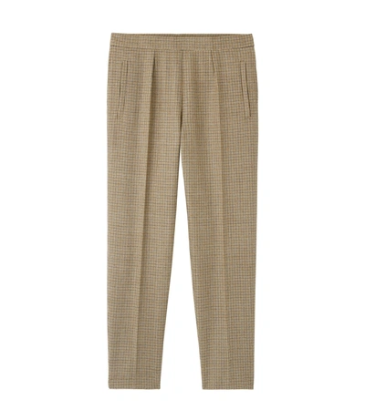 Shop Apc Helen Pants In Brown