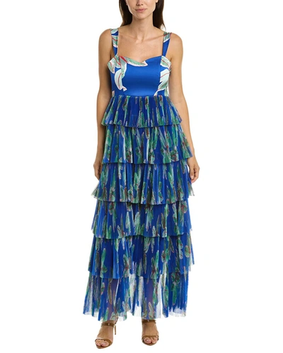 Shop Hutch Mariah Maxi Dress In Blue