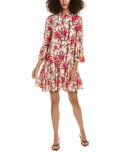 Shop Diane Von Furstenberg Beata Mini Dress In Multi