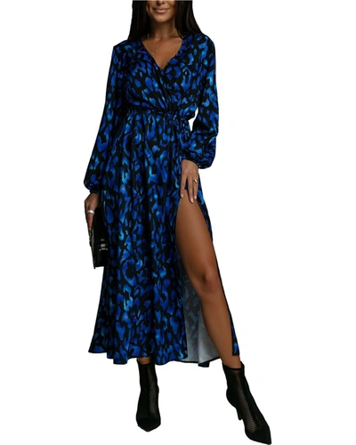 Shop Orniya Dress In Blue
