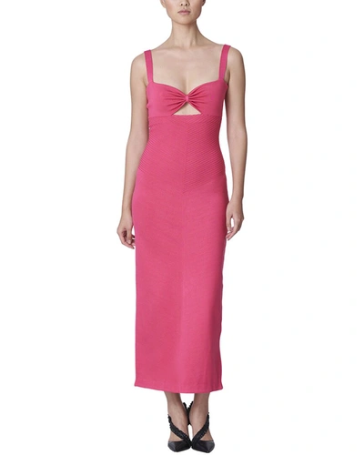 Shop Carolina Herrera Sweetheart Silk-blend Camisole In Pink