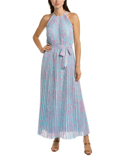 Shop Diane Von Furstenberg Adams Maxi Dress In Blue