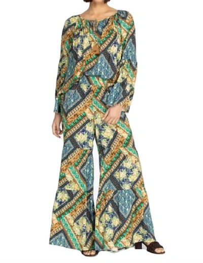 Johnny Was Rivera Tiered Wide-leg Pants In Multi