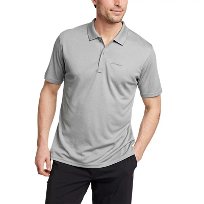 Shop Eddie Bauer Men's Hyoh Pro Polo Shirt In Grey