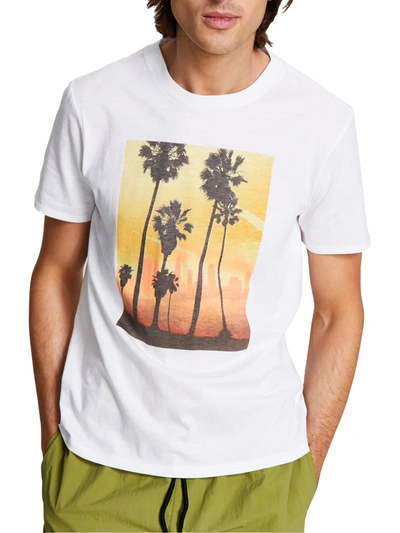 Shop And Now This Fire Mens Short Sleeve Crewneck Graphic T-shirt In Multi