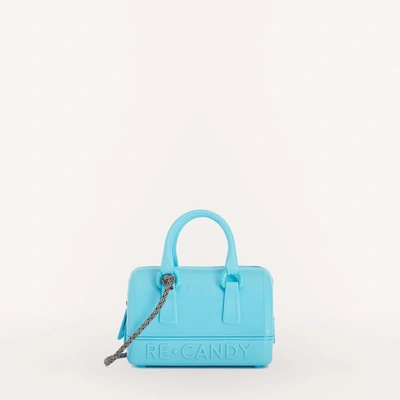 Shop Furla Candy Mini Bag M In Blue
