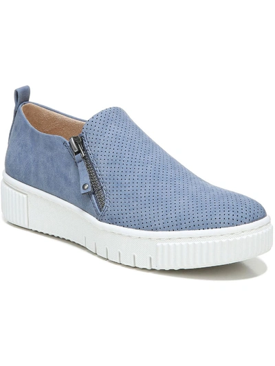 Shop Soul Naturalizer Turner Womens Zipper Slip-on Sneakers In Blue