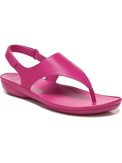 Shop Naturalizer Genn-detect Womens Adjustable Open Toe Ankle Strap In Pink