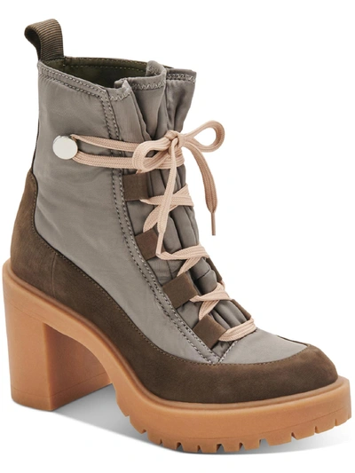 Dolce Vita Celinda Boots In Olive Multi