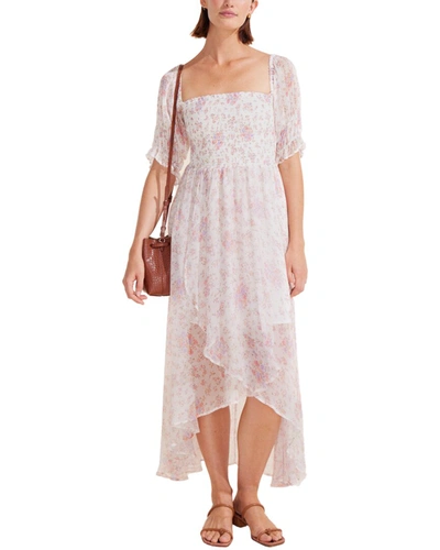 Shop Auguste Lilliana Cherish Midi Dress In Pink