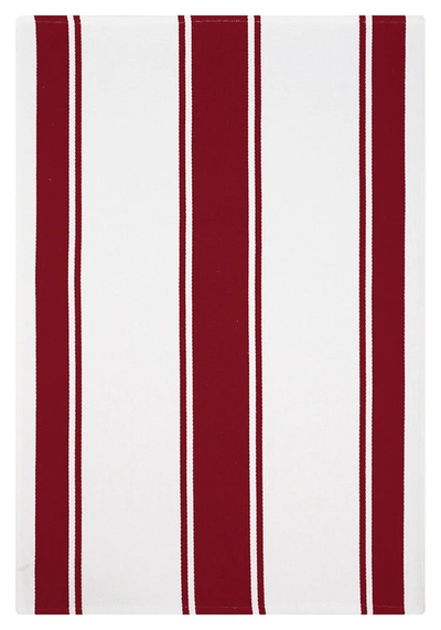 Mu Kitchen Classic Cotton Stripe Towel, 20 X 30 Inch