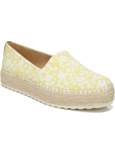 Shop Dr. Scholl's Shoes Sunray Womens Faux Suede Slip On Platforms In Multi