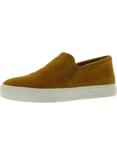 Shop Naturalizer Aileen Womens Slip-on Sneakers In Gold