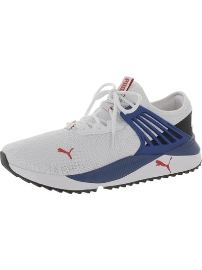 Shop Puma Pacer Future Mens Mesh Gym Running Shoes In Multi