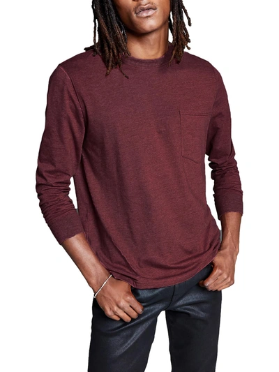 Shop And Now This Mens Crewneck Long Sleeve T-shirt In Multi