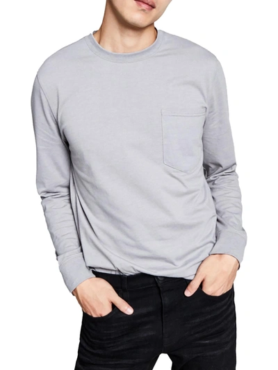 Shop And Now This Mens Crewneck Long Sleeve T-shirt In Multi