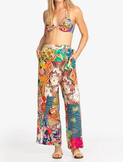 Shop Johnny Was Side Wrap Pant In Multi