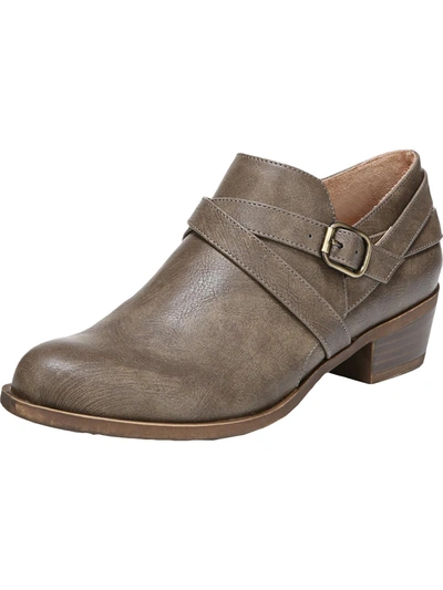 Lifestride Adley Womens Padded Insole Stacked Heel Clogs In Multi