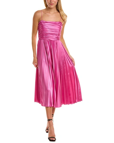 Shop Amur Heba Dress In Pink