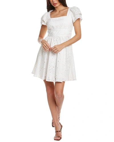 Shop Donna Morgan Mini Dress In White