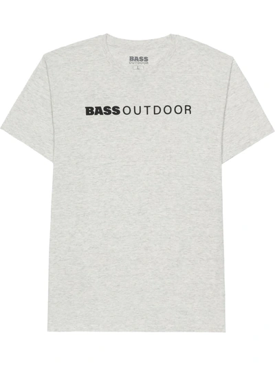 Shop Bass Outdoor Mens Logo Crewneck T-shirt In Grey