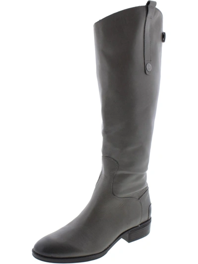Sam Edelman Penny Womens Leather Knee High Riding Boots In Multi