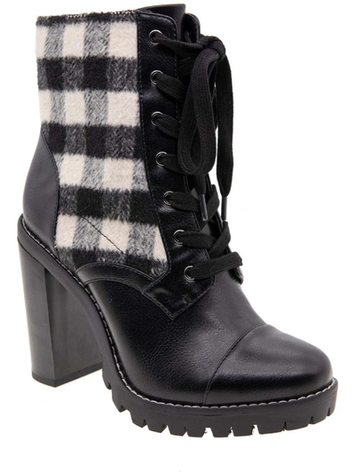 Bcbgeneration Pilas Lace Up Bootie In Multi