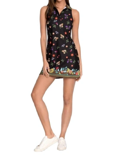 Johnny Was Nani Polo Tank Tennis Dress In Multi