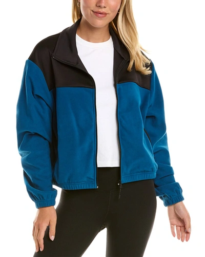 Shop Lija Fleece Jacket In Blue