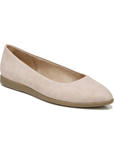 Shop Lifestride Amelia Womens Cushioned Footbed Comfort Loafers In Beige