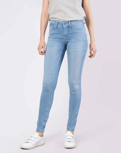 Shop Mac Dream Skinny Jeans In Baby Blue