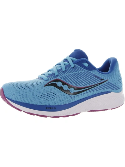 Shop Saucony Guide 14 Womens Gym Fitness Running Shoes In Multi