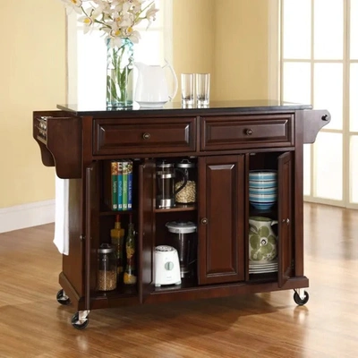 Shop Crosley Full Size Granite Top Kitchen Cart