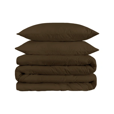 Superior 1500-thread Count Breathable Egyptian Cotton Luxurious Solid Duvet Cover Set
